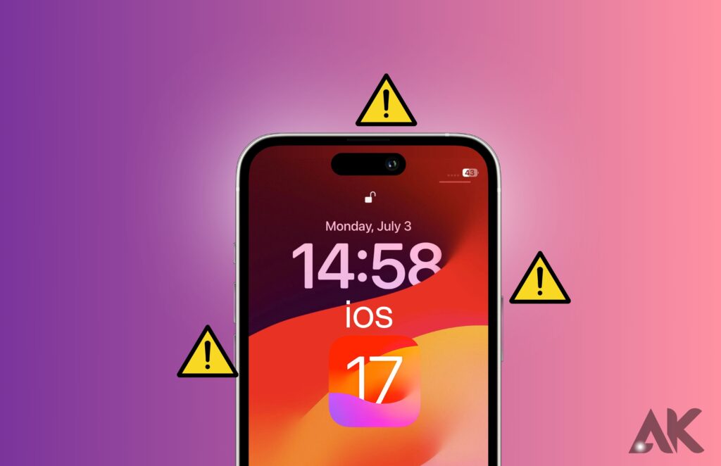 Common Issues In Ios 17 And How To Fix Anass Khan Common Issues In Ios 17 And How To Fix Anass Khan