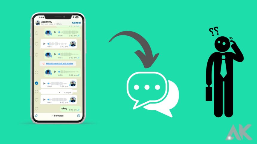 how to set auto forward message in whatsapp