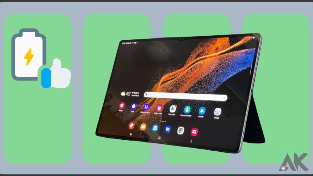 Samsung Galaxy Tab S8 review: Battery life