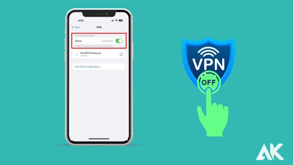 Turn off VPN