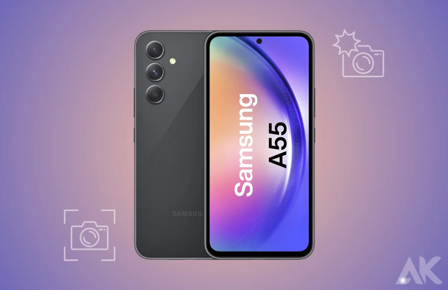 Samsung A55 camera features and tips