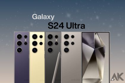 Discover the stunning color options available for the Galaxy S24 Ultra.