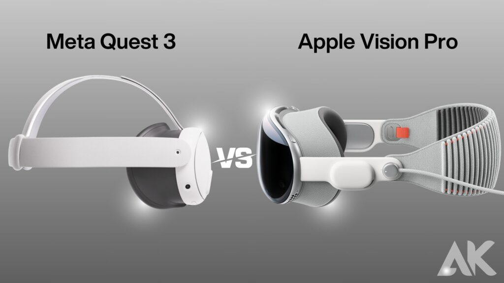 Apple Vision Pro vs Meta Quest 3