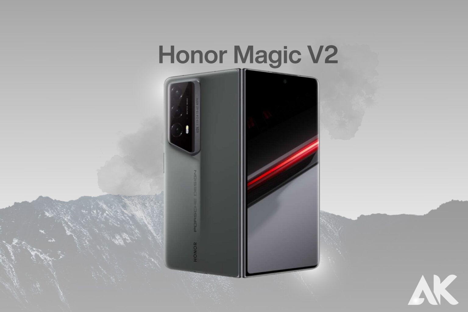 Discovering the Exclusivity of Honor Magic V2 Porsche Design