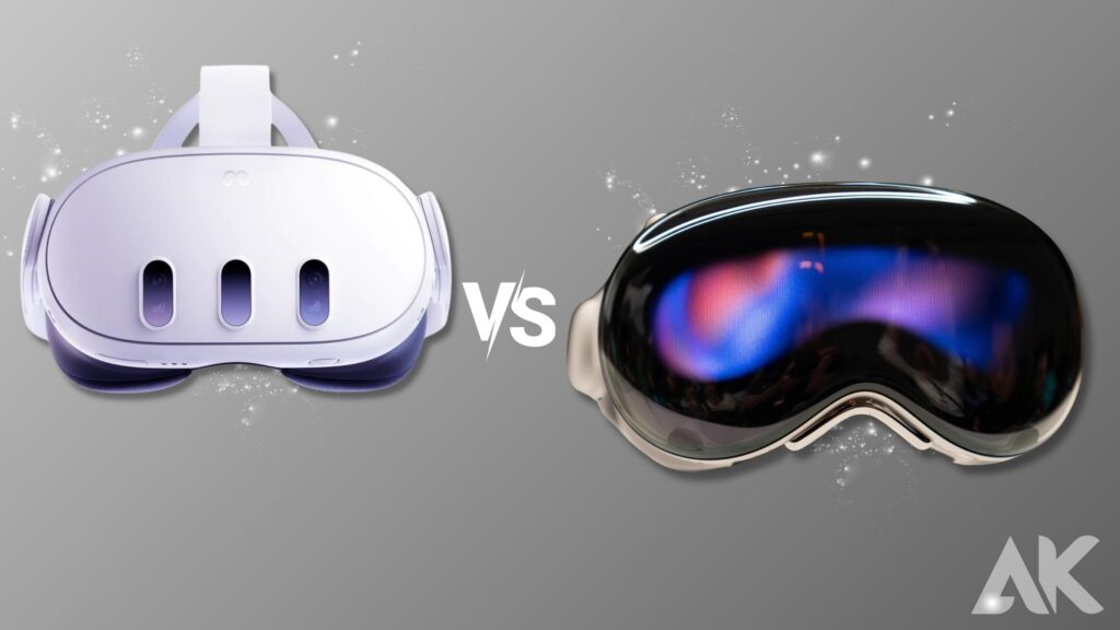 Apple Vision Pro vs Meta Quest 3