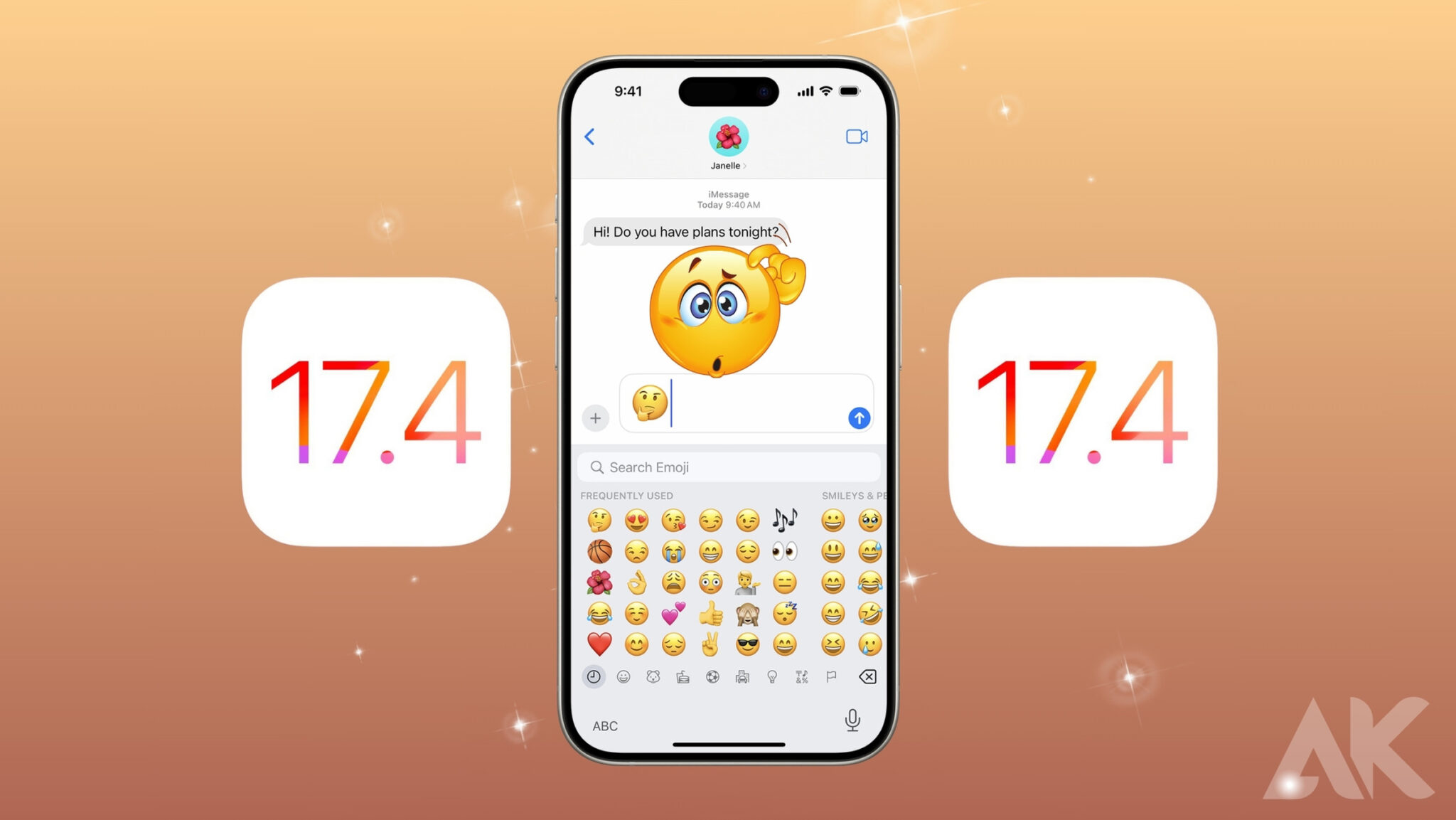 new ios 17 emojis