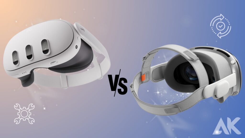 Meta Quest 3 vs. Apple Vision Pro