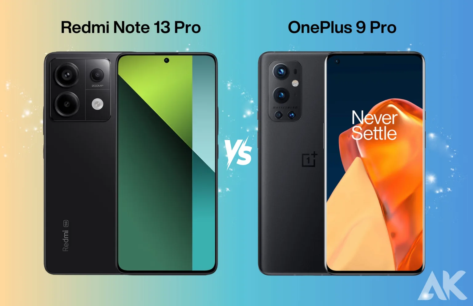 Redmi note 13 pro vs oneplus 9 pro
