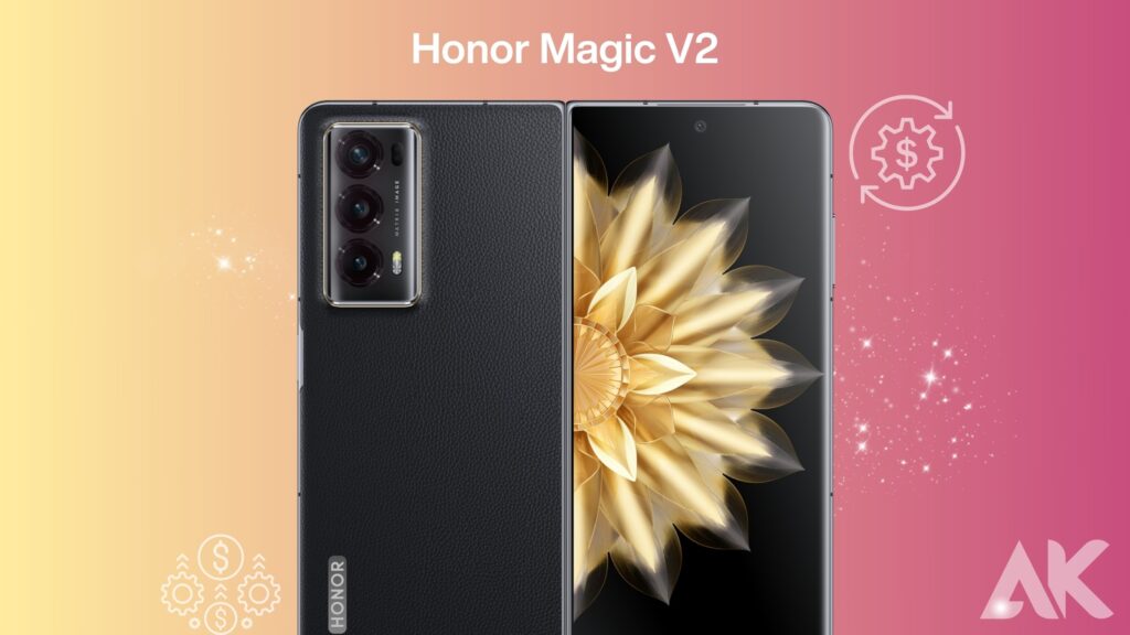 The Honor Magic V2 costs