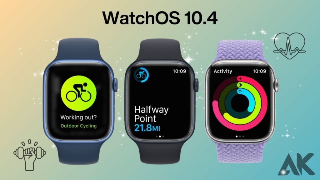 watchOS 10.4 workout app