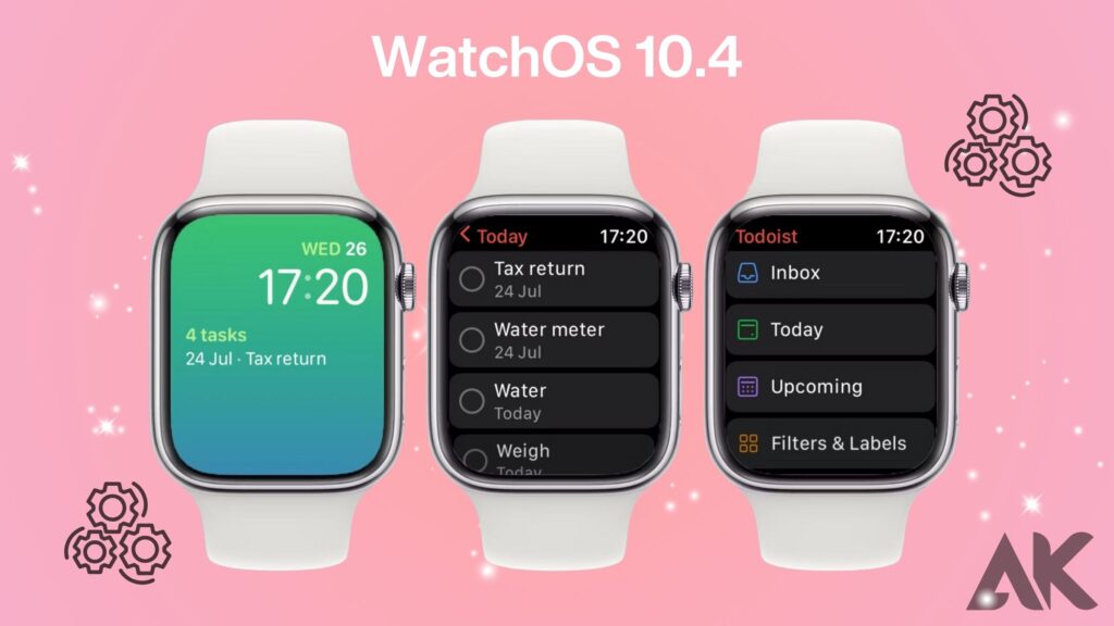watchOS 10.4 health app