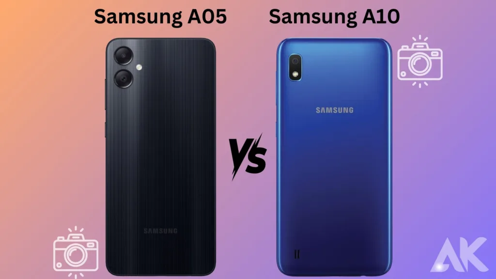 Samsung A05 vs A10