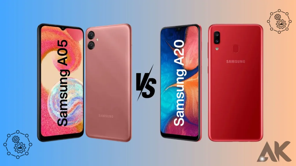 Samsung A05 vs A20