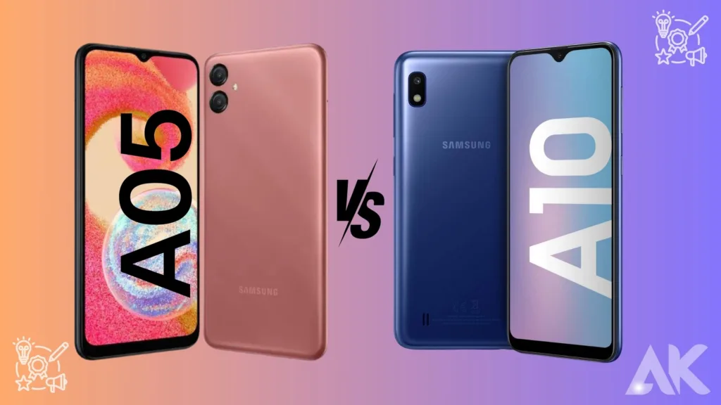 Samsung A05 vs A10