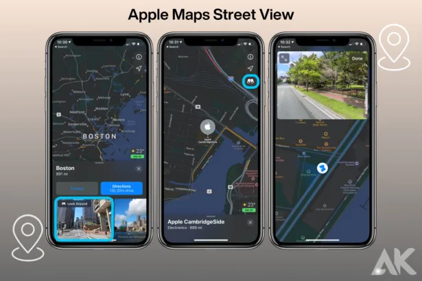 Apple Maps street view