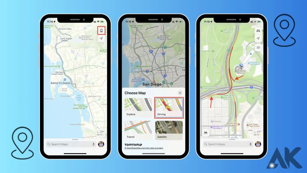 Apple Maps traffic
