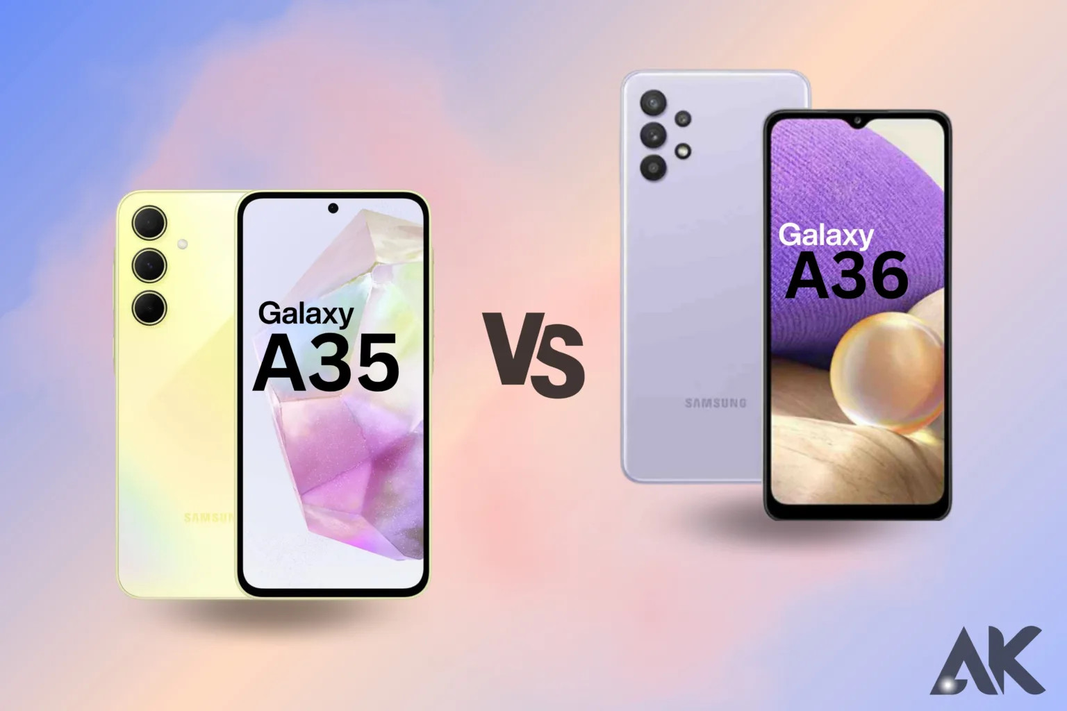 Samsung Galaxy A35 vs A36