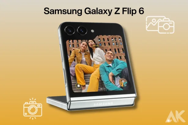 Samsung Z Flip 6 camera