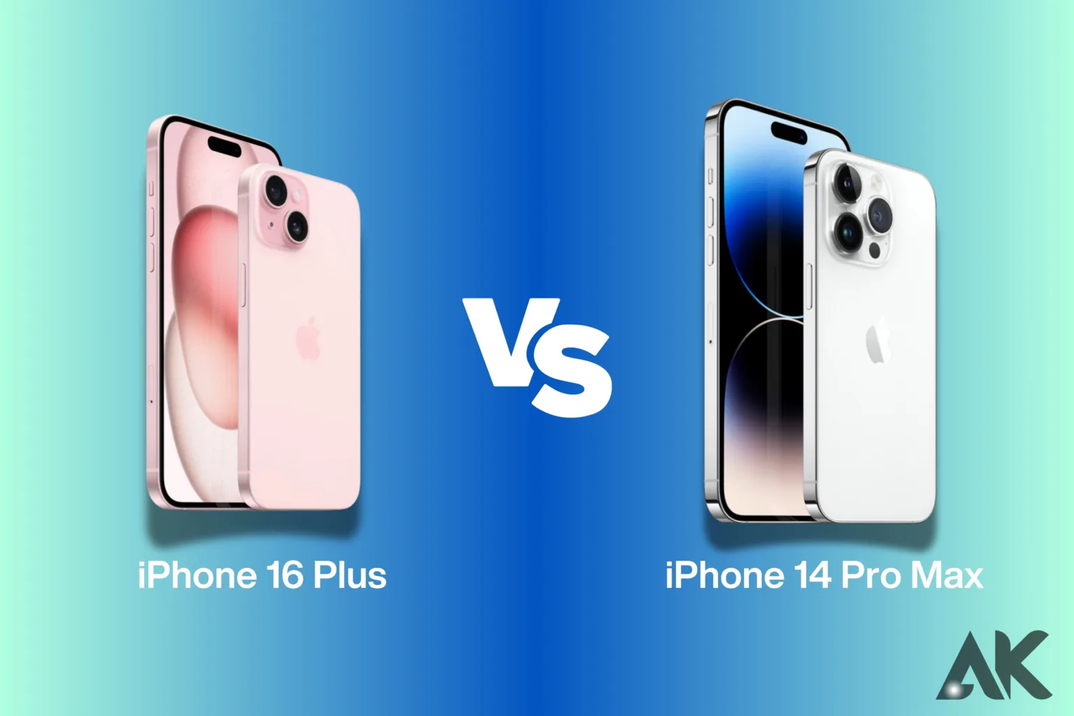 iPhone 16 Plus vs iPhone 14 Pro Max