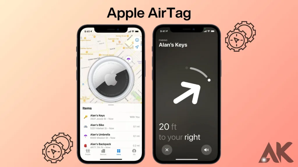 Apple Air Tag range