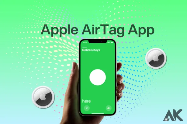 Apple Air Tag app