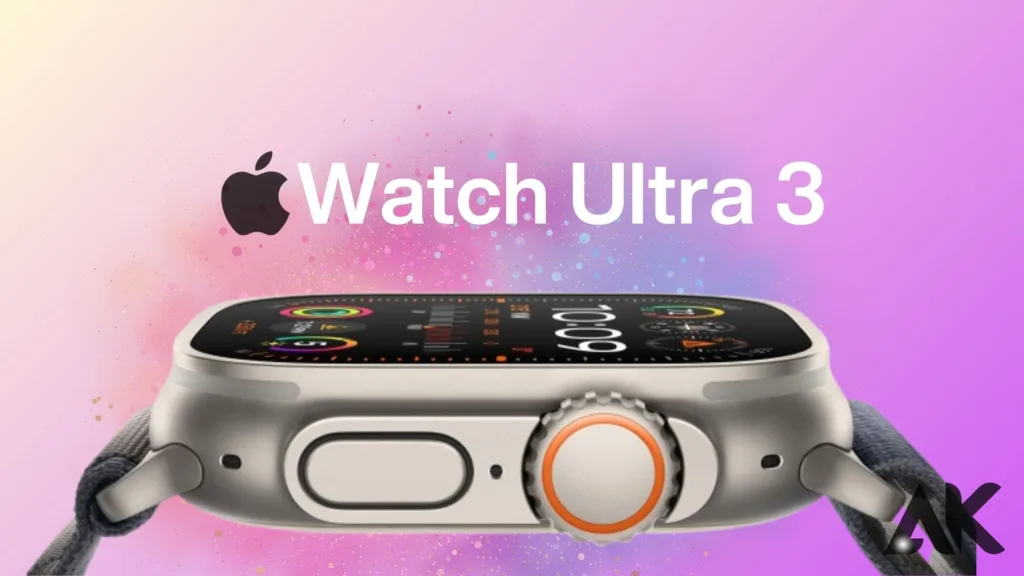 Apple Watch Ultra 3 specifications