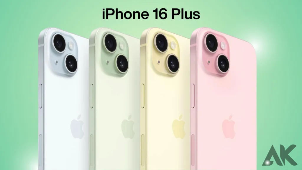iPhone 16 Plus design