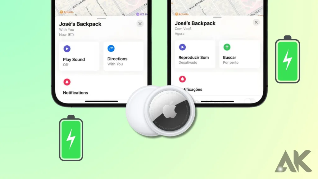 Apple Air Tag battery life