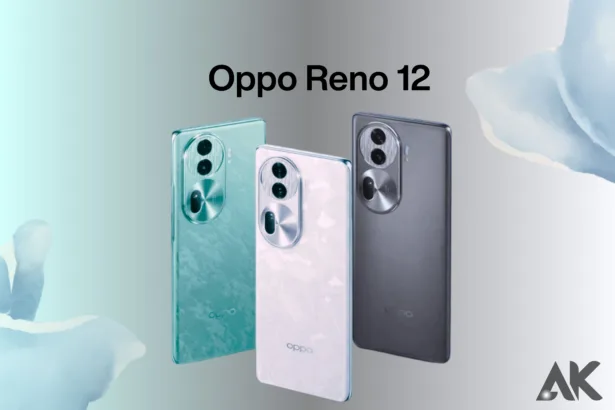 Oppo Reno 12 color options