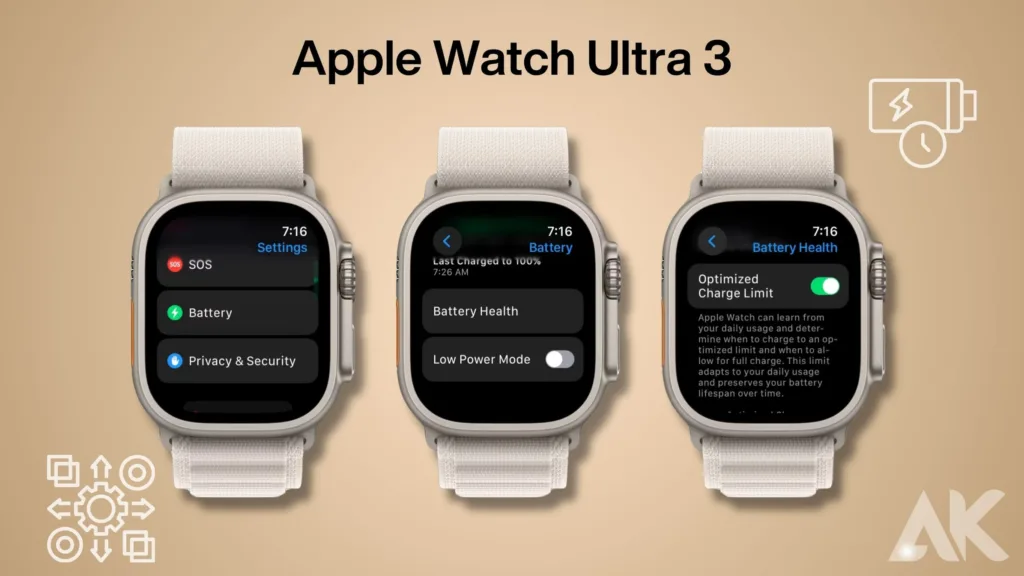 Apple Watch Ultra 3 battery life