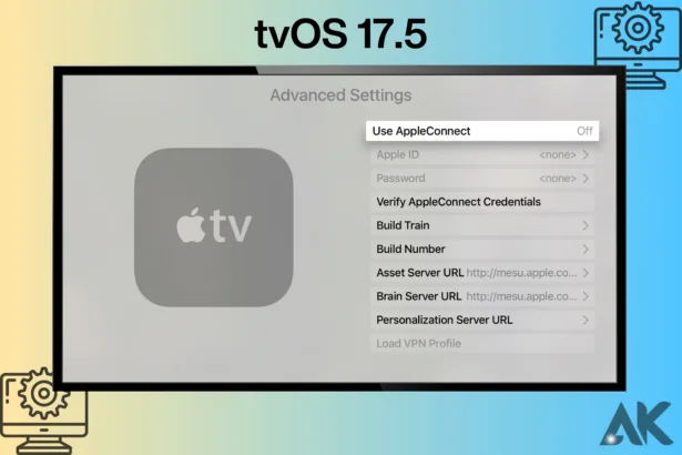 Configure settings in tvOS 17.5