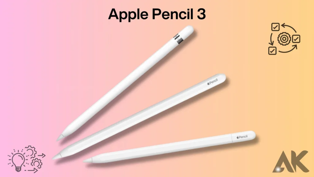 Student Essentials Apple Pencil 3 for students and Academic Success 2024