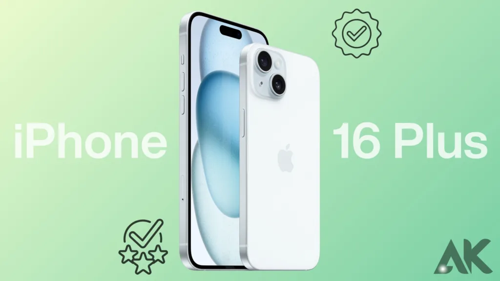 iPhone 16 Plus design