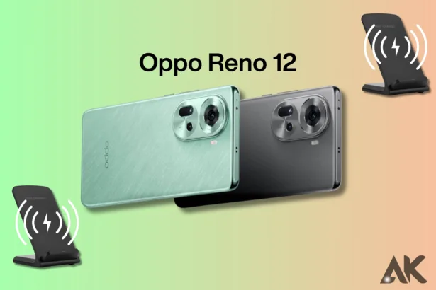 Oppo Reno 12 Wireless Charging Fast and Convenient
