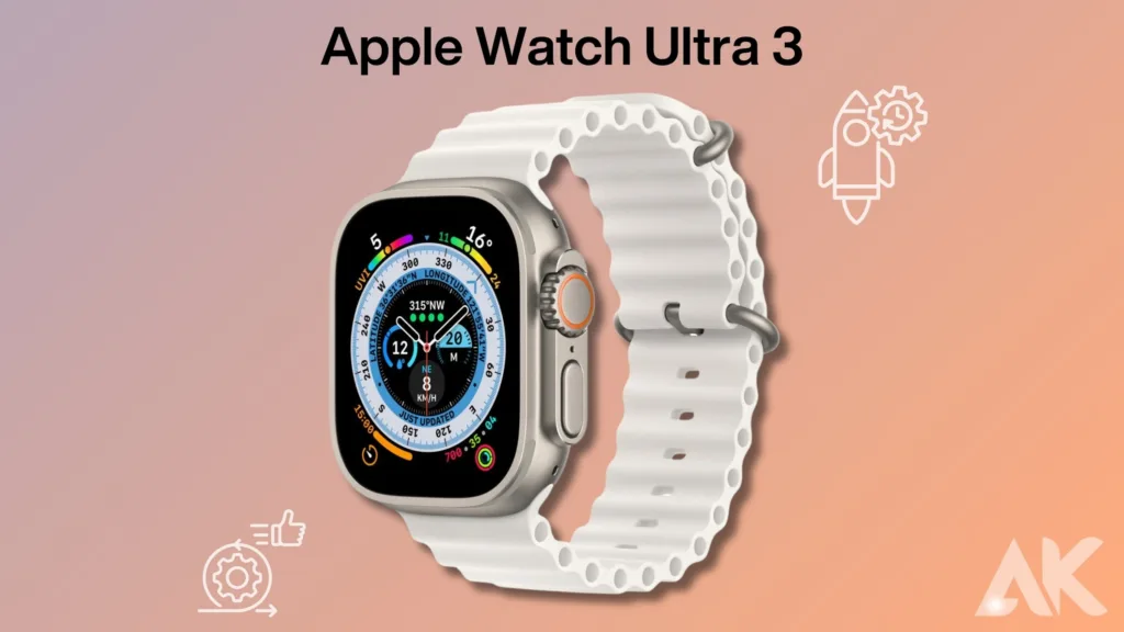 Apple Watch Ultra 3 release date