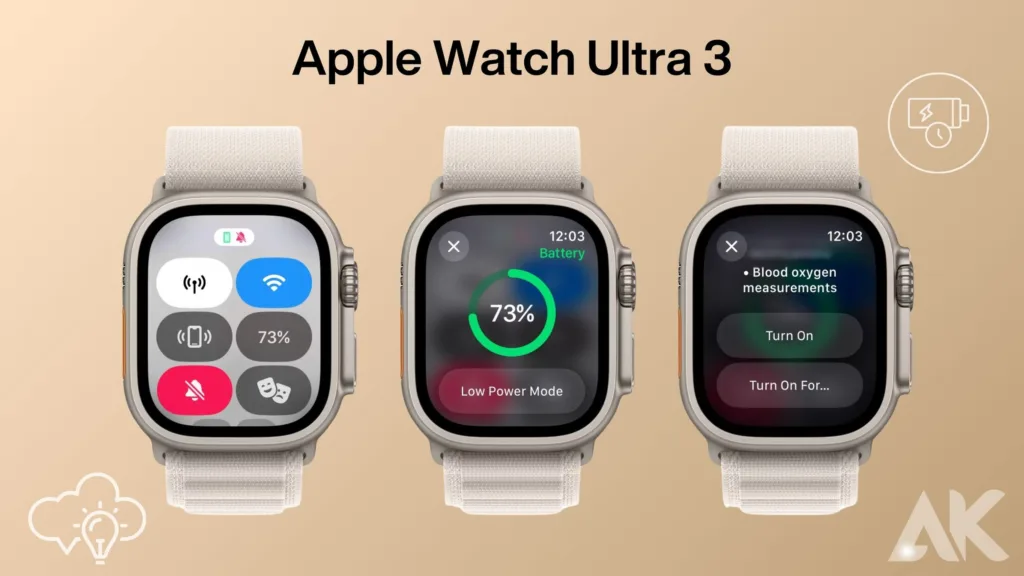 Apple Watch Ultra 3 battery life