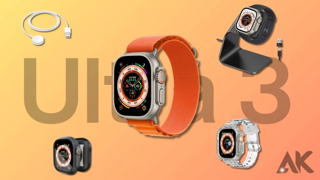 Apple Watch Ultra 3 accessories