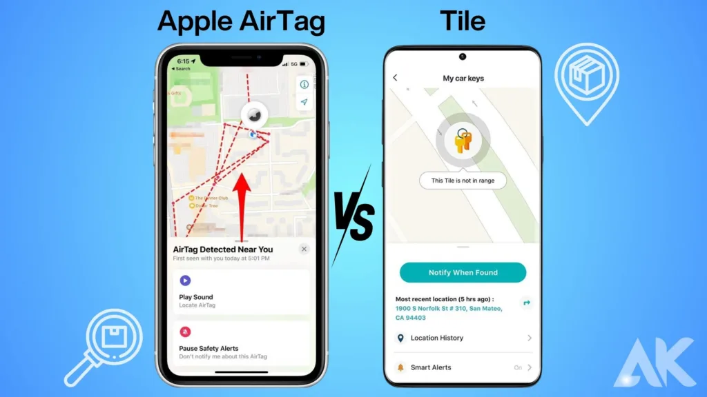 Apple Air Tag vs Tile