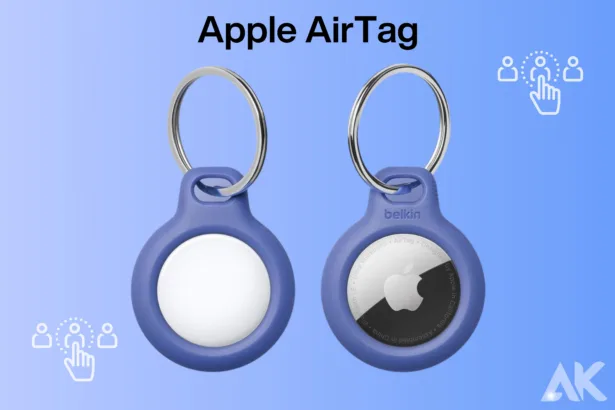 Apple Air Tag attachment options