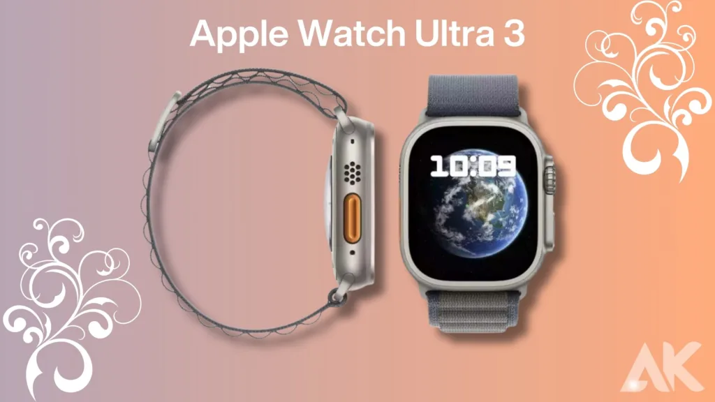 Apple Watch Ultra 3 release date
