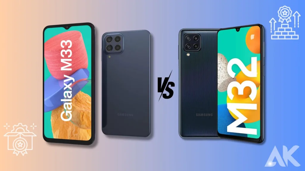 Galaxy M33 vs Galaxy M32:Design and Build Quality
