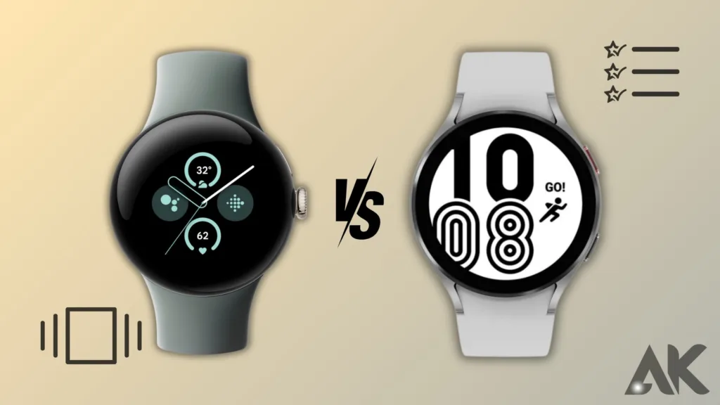 Google Pixel Watch 2 vs Galaxy Watch 4:Display Features