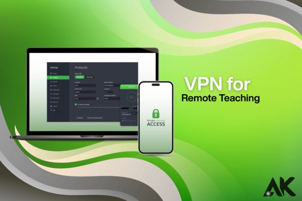 vpn for remote teaching