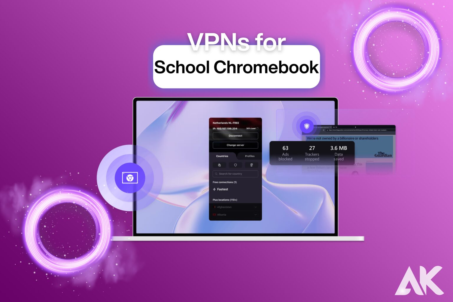 VPN for school Chromebook