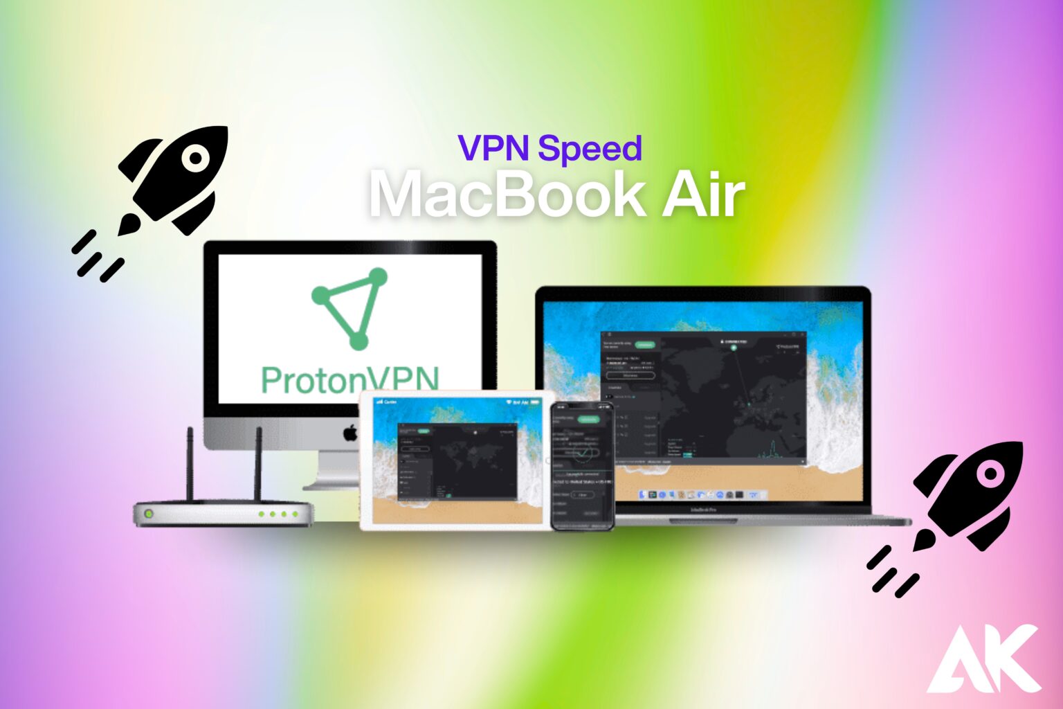 VPN speed MacBook Air