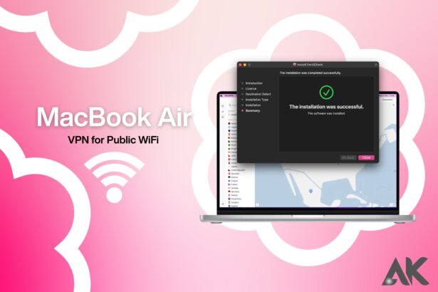 MacBook Air VPN for public WiFi