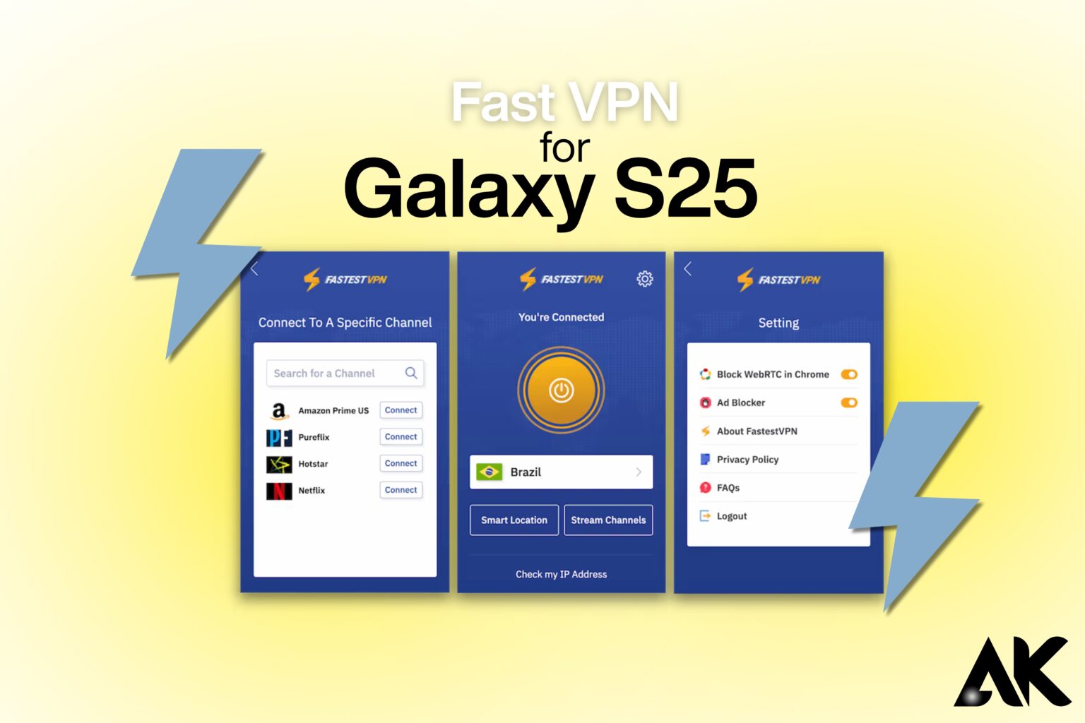 Fast VPN for Galaxy S25