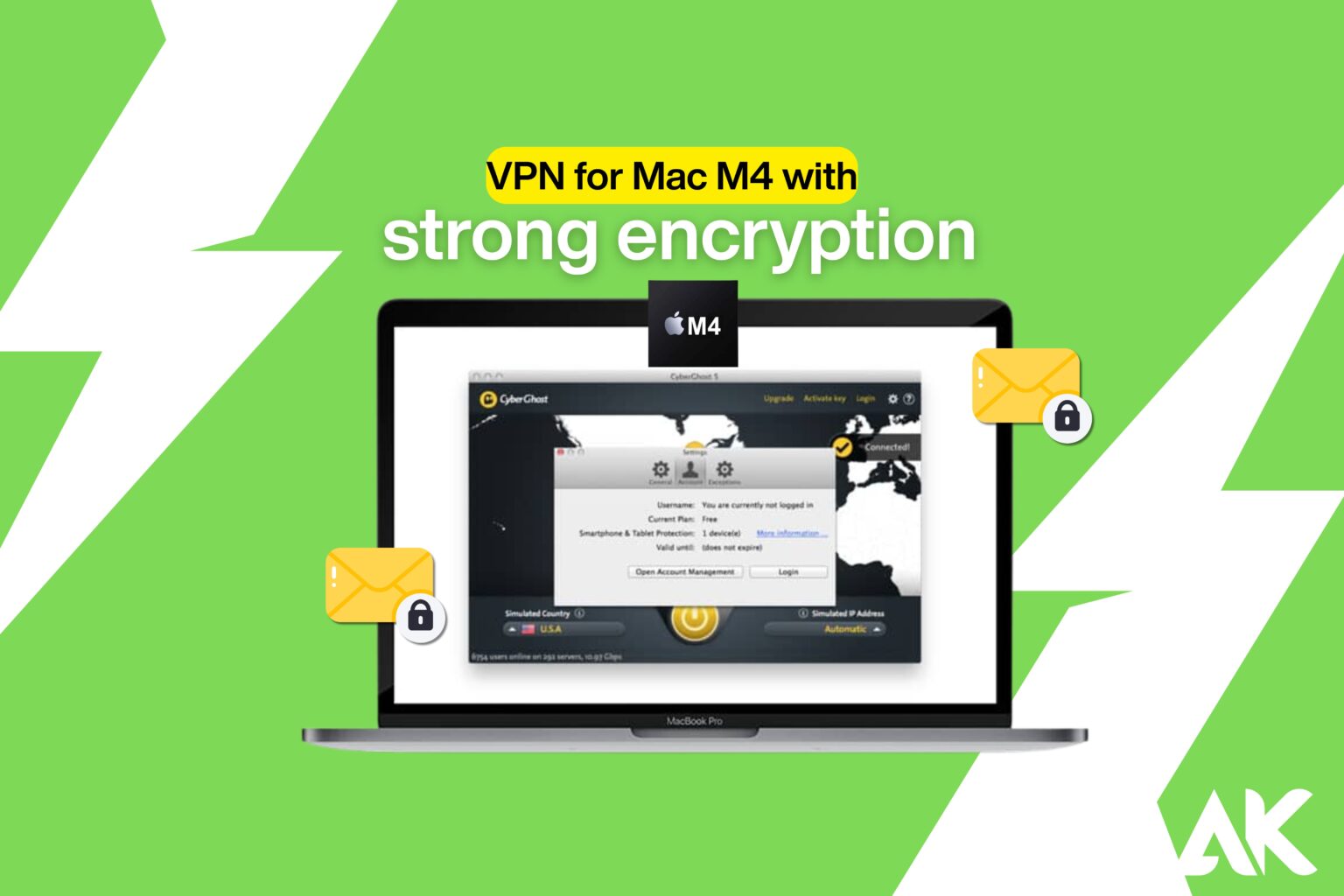 VPN for Mac M4 with strong encryption