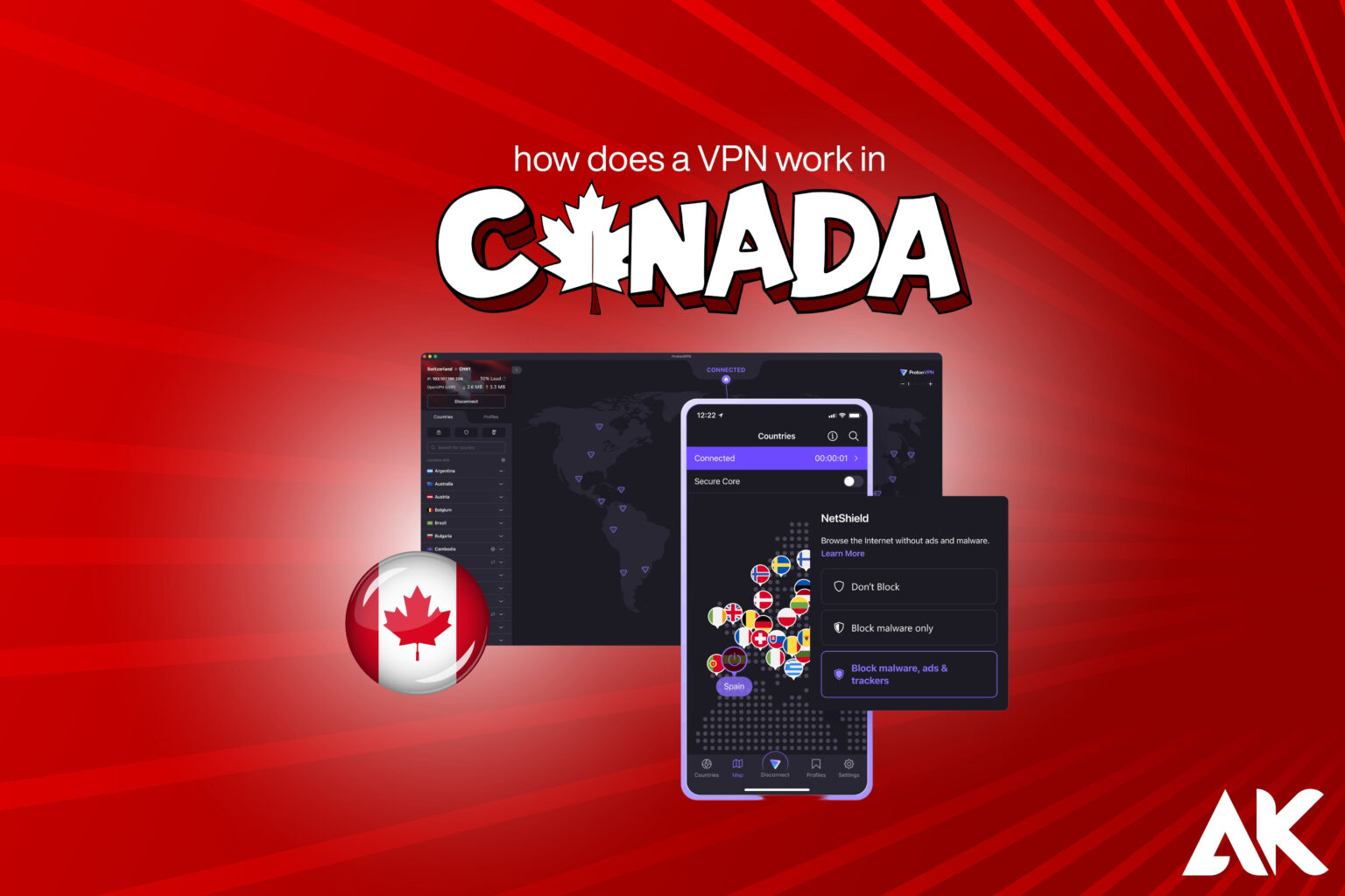 how does a VPN work in Canada