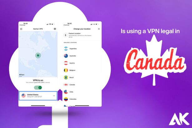 is using a VPN legal in Canada